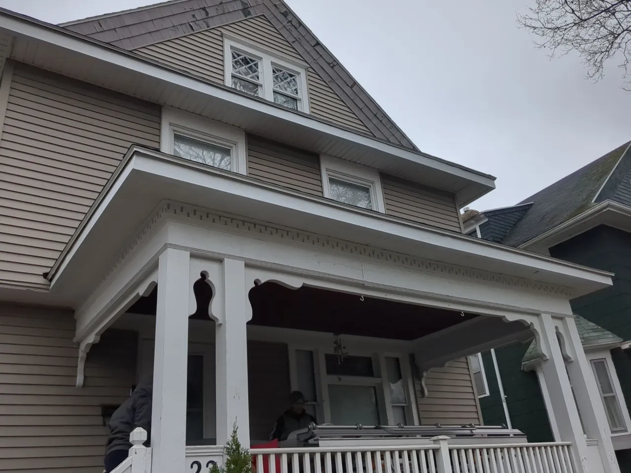 Gutters project in New York by JJ Home Improvement