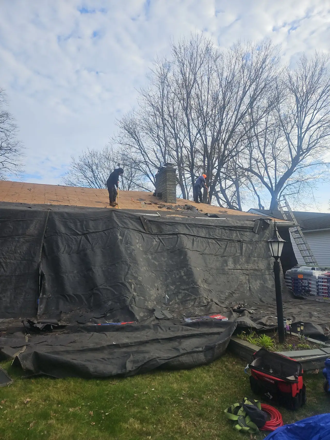 Roofing project in New York by JJ Home Improvement